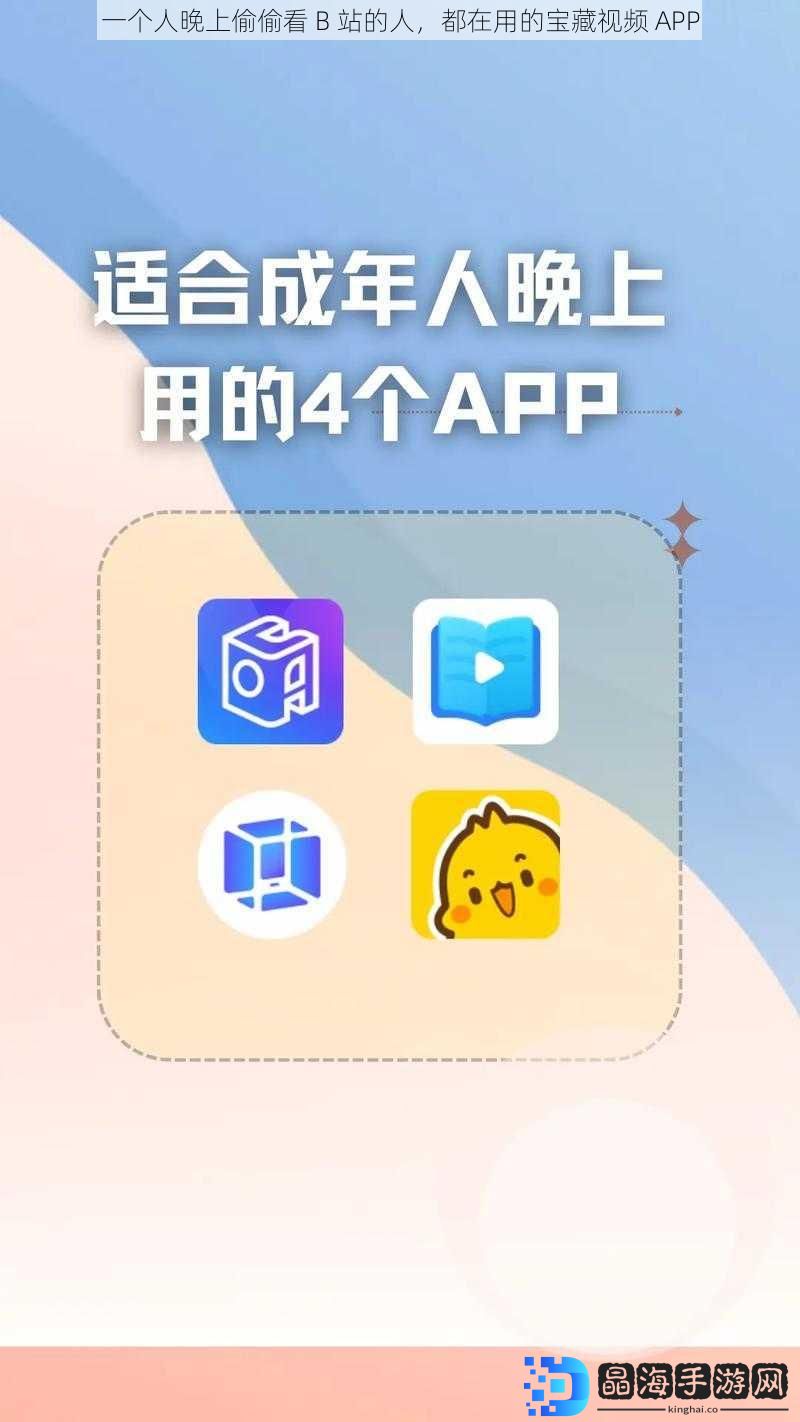 一个人晚上偷偷看 B 站的人，都在用的宝藏视频 APP