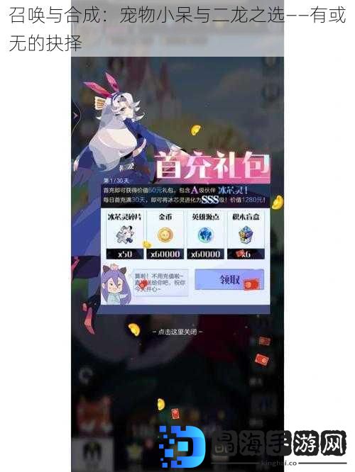 召唤与合成：宠物小呆与二龙之选——有或无的抉择