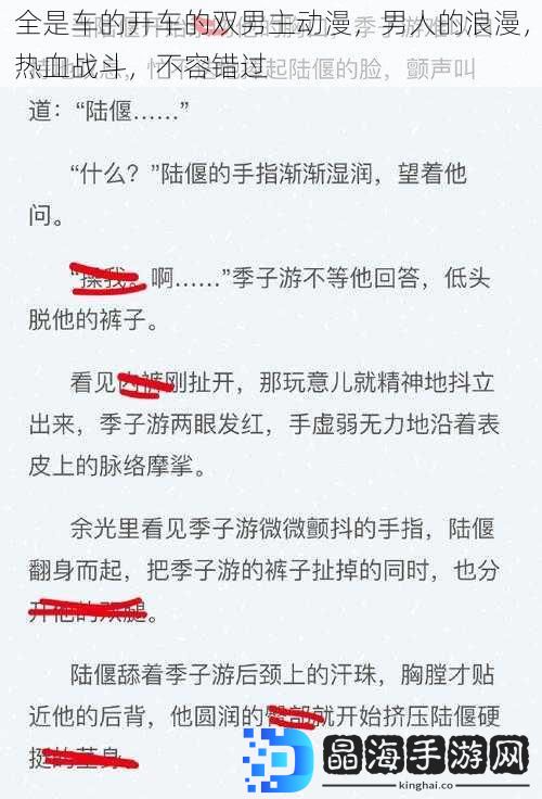 全是车的开车的双男主动漫，男人的浪漫，热血战斗，不容错过