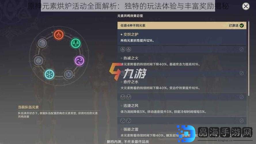 原神元素烘炉活动全面解析：独特的玩法体验与丰富奖励揭秘