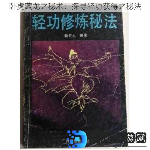 卧虎藏龙之秘术：探寻轻功获得之秘法