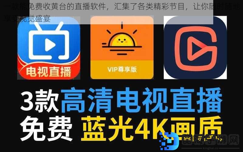 一款能免费收黄台的直播软件，汇集了各类精彩节目，让你随时随地享受视觉盛宴
