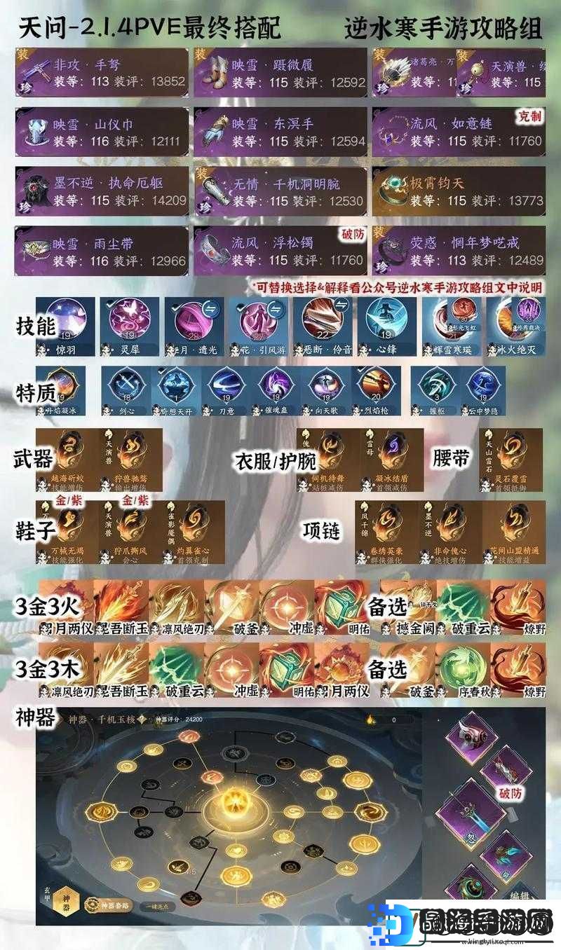 天问种族特色属性加点全面指导