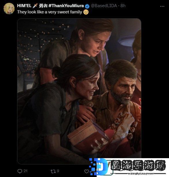 顽皮狗圣诞贺图再引怒火!美末三主角看起来像一家人