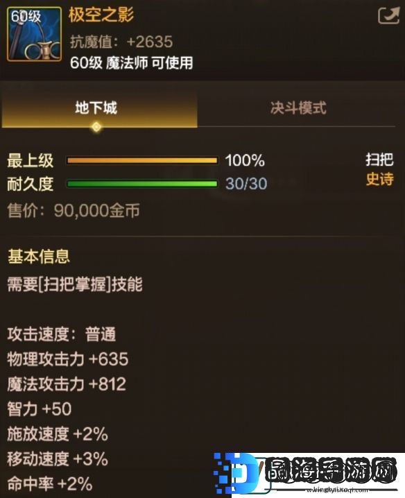 DNF手游极空之影图鉴