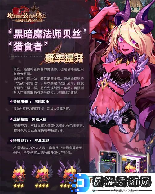 坎公骑冠剑黑暗魔法师贝丝强度怎么样