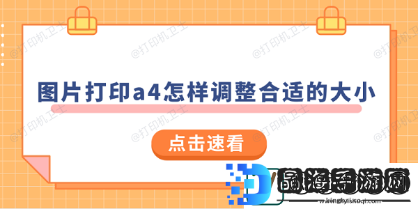 图片打印a4怎样调整合适的大小