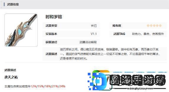 鸣潮今汐武器怎么选择