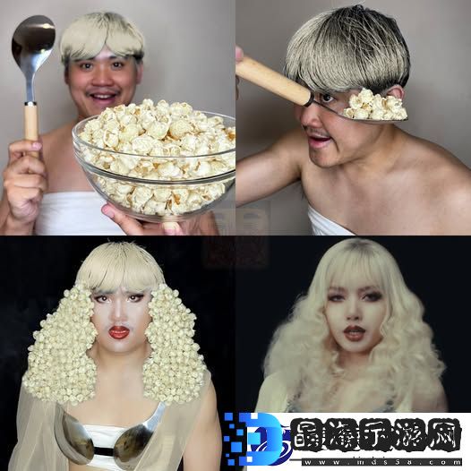 爆米花的妙用被开发了！泰国低成本COS小哥最新作赏