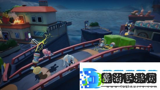 闯关型派对游戏异星狂奔Steam页面