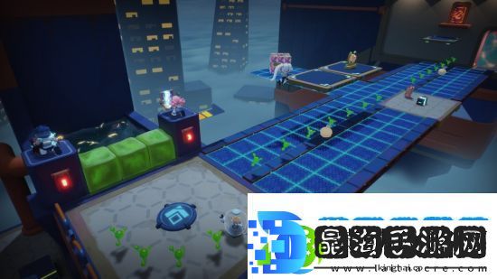 闯关型派对游戏异星狂奔Steam页面